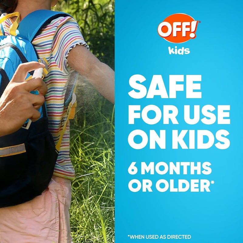 OFF! ! Kids Mosquito & Tick Repellent Spray, Botanically Inspired, Safe for Use On Kids, 4 oz - Image 1